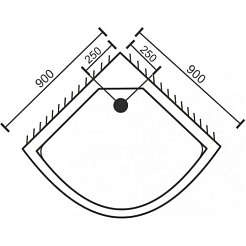 Royal Bath Душевой поддон RB 90HK – фотография-3